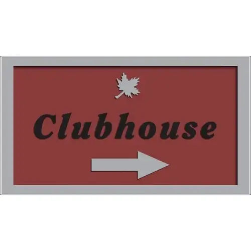 Custom Dimensional Sign With Straight Corners, Smooth Finish, 44 X 30 Custom Dimensional Sign With Straight Corners, Smooth Finish, 44 X 30