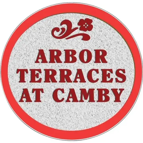 Custom Oval Dimensional Sign, Stucco Finish, 24 X 24 Custom Oval Dimensional Sign, Stucco Finish, 24 X 24