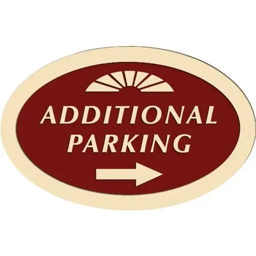 Custom Oval Dimensional Sign, Smooth Finish, 36 X 24 Custom Oval Dimensional Sign, Smooth Finish, 36 X 24