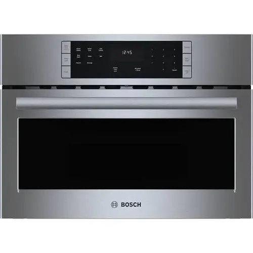 500 Series 27 Inch 1.6 Cubic Feet Built-In Microwave In Stainless Steel 500 Series 27 Inch 1.6 Cubic Feet Built-In Microwave In Stainless Steel