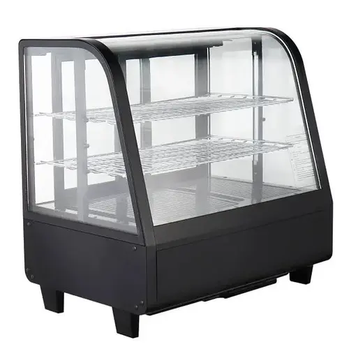 3.5 Cu. Ft. Countertop Refrigerator Display Case In Black 3.5 Cu. Ft. Countertop Refrigerator Display Case In Black