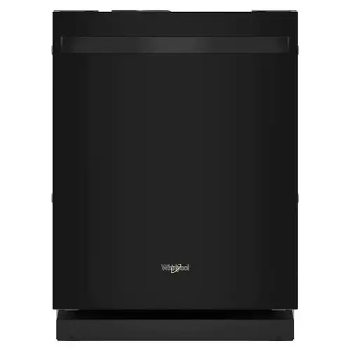 ENERGY STAR 18 In. Front Control Dishwasher With Stainless Steel Interior, Black, ADA ENERGY STAR 18 In. Front Control Dishwasher With Stainless Steel Interior, Black, ADA