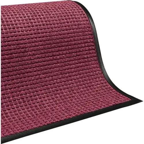 Waterhog Squares Classic Floor Mat, Bordeaux, 5 ft X 3 ft Waterhog Squares Classic Floor Mat, Bordeaux, 5 ft X 3 ft