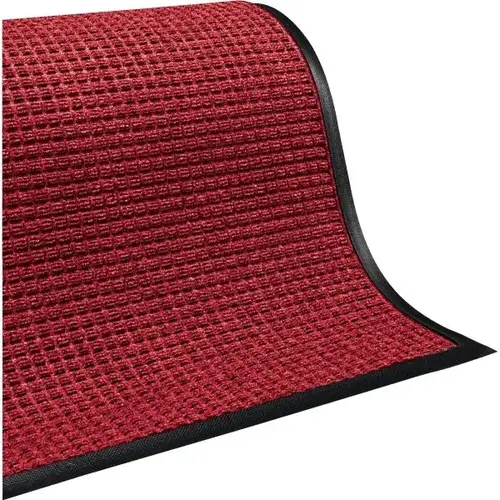 Waterhog Squares Classic Floor Mat, Red, 5 ft X 3 ft Waterhog Squares Classic Floor Mat, Red, 5 ft X 3 ft