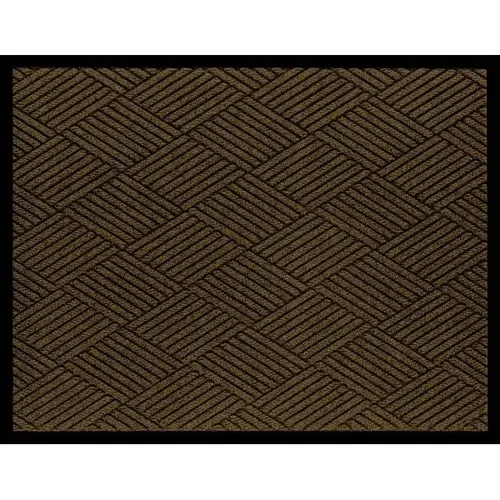 Waterhog Diamond Patterneco Mat, Chestnut Brown W/ Fashion Border, 8 ft-4" X 6 ft Waterhog Diamond Patterneco Mat, Chestnut Brown W/ Fashion Border, 8 ft-4" X 6 ft