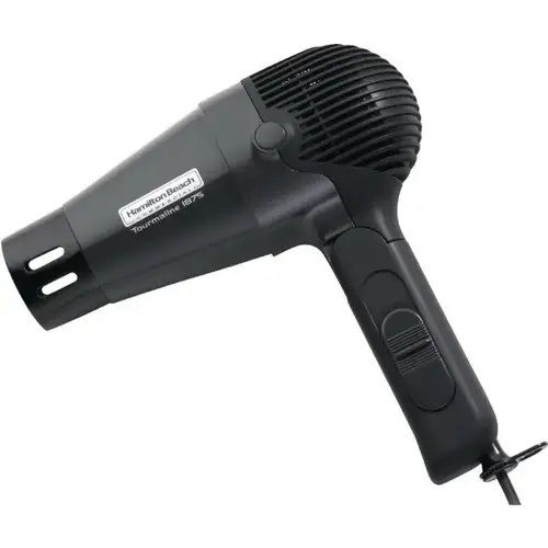 Retractable Cord Handheld 1875 Watt Hair Dryer Black Retractable Cord Handheld 1875 Watt Hair Dryer Black