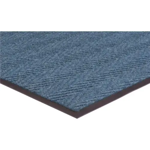 Apache Chevron Rib Mat, Blue, 3 ft X 2 ft Apache Chevron Rib Mat, Blue, 3 ft X 2 ft