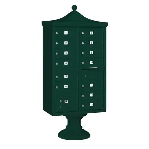 Regency Decorative- -Includes Top And Cover- Green Regency Decorative- -Includes Top And Cover- Green