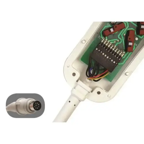 Replacement Hd2 Bed Control Cable Assembly For Bcag602, White Replacement Hd2 Bed Control Cable Assembly For Bcag602, White