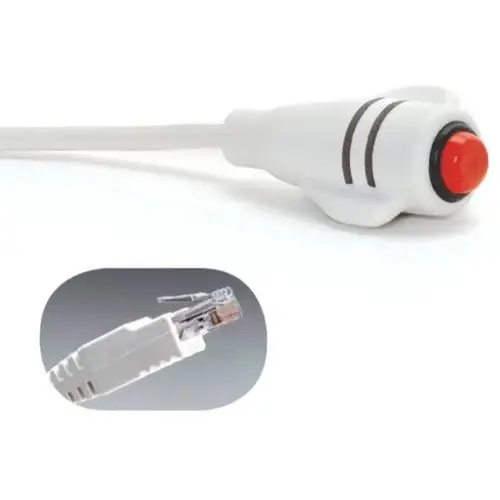 Nurse Call Duracall 7 ft Cord, Arial Rj45 Plug, White Nurse Call Duracall 7 ft Cord, Arial Rj45 Plug, White