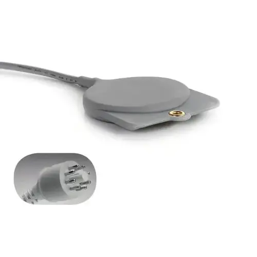 10 Ft Ektacom 8-Pin Plug Gericall Nurse Call (Gray) 10 Ft Ektacom 8-Pin Plug Gericall Nurse Call (Gray)