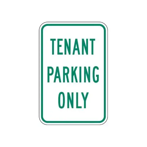 Sign "Tenant Parking Only" Sign "Tenant Parking Only"