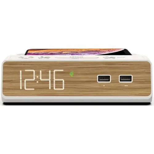 Station W Alarm Clock Charging Station With Usb And Q I Wireless Station W Alarm Clock Charging Station With Usb And Q I Wireless