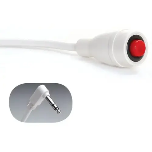 10 Ft Setco 3-Conductor Plug Double Econocall Nurse Call (White) 10 Ft Setco 3-Conductor Plug Double Econocall Nurse Call (White)