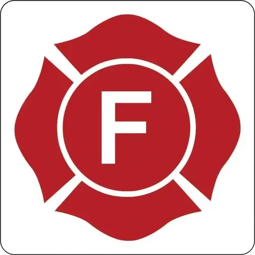 "F" Light Frame Floor Only Truss Aluminum Sign, Florida Code, 9" X 9" "F" Light Frame Floor Only Truss Aluminum Sign, Florida Code, 9" X 9"