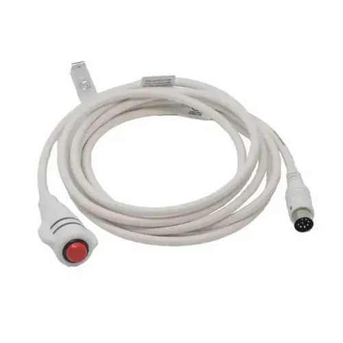 Nurse Call Duracall 15 ft Cord, Jeron 8-Pin Din, White Nurse Call Duracall 15 ft Cord, Jeron 8-Pin Din, White