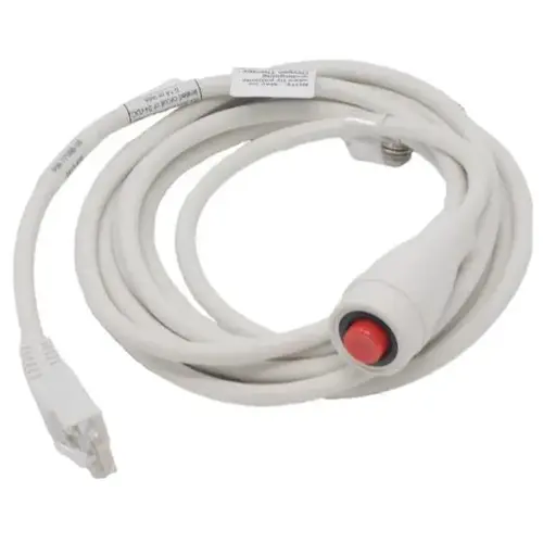 Nurse Call Econocall 10 ft Cord, Simplex, Tektone, White Nurse Call Econocall 10 ft Cord, Simplex, Tektone, White