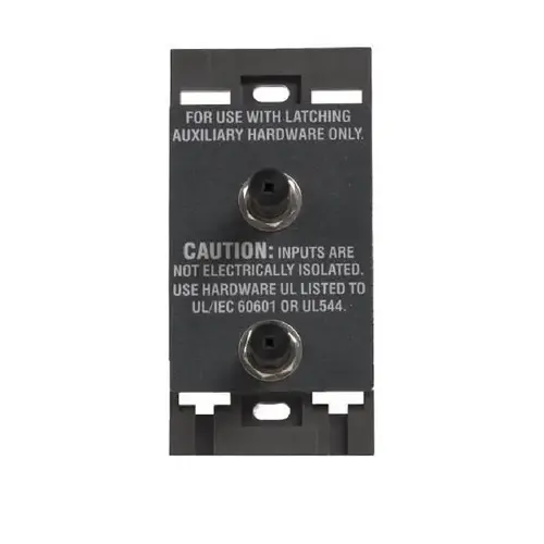 2-Conductor 1/4 In Phone Plug Double Econocall Nurse Call 2-Conductor 1/4 In Phone Plug Double Econocall Nurse Call