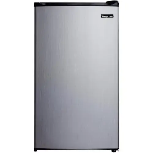 3.6 Cu Ft Black/Stainless Steel COMPACT Refrigerator W/ Freezer 3.6 Cu Ft Black/Stainless Steel COMPACT Refrigerator W/ Freezer