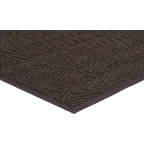 3 X 5 ft Indoor Floor Mat Dark Brown Apache Chevron Ribbed 3 X 5 ft Indoor Floor Mat Dark Brown Apache Chevron Ribbed