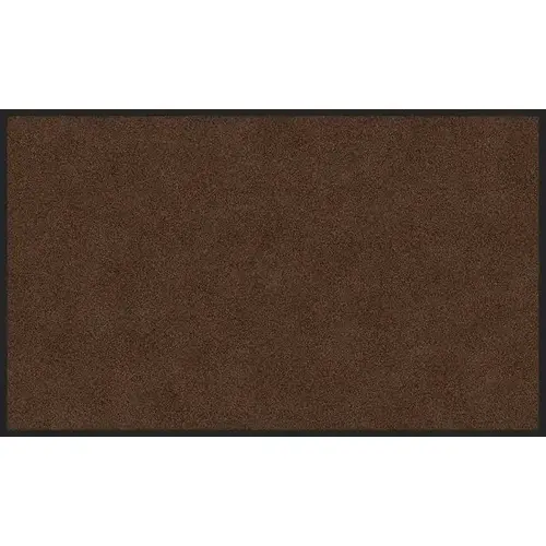 Classic Impressions Hd Solid Carpeted Entrance Mat, Chocolate, 3 ft X 5 ft Classic Impressions Hd Solid Carpeted Entrance Mat, Chocolate, 3 ft X 5 ft