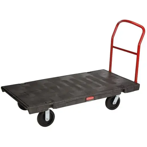 2000 Lb Capacity Heavy-Duty Platform Truck (Black) 2000 Lb Capacity Heavy-Duty Platform Truck (Black)