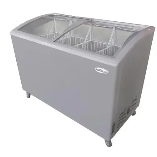 10.9 Cu Ft Curved Glass Top Chest Freezer 10.9 Cu Ft Curved Glass Top Chest Freezer