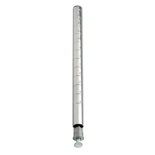 Wire Shelf Post - Chrome 34h Inch Wire Shelf Post - Chrome 34h Inch