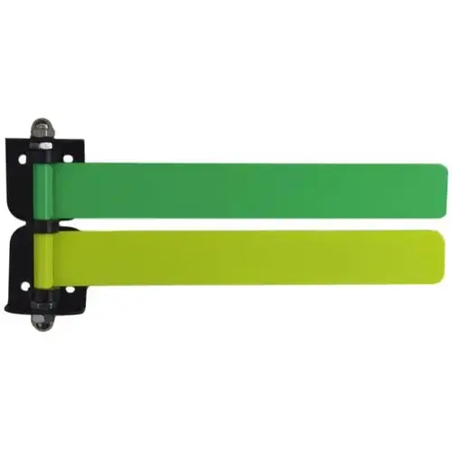 High Visibility Neon 2 Flag System, 8 Wide Flag, Neon Green/Yellow High Visibility Neon 2 Flag System, 8 Wide Flag, Neon Green/Yellow