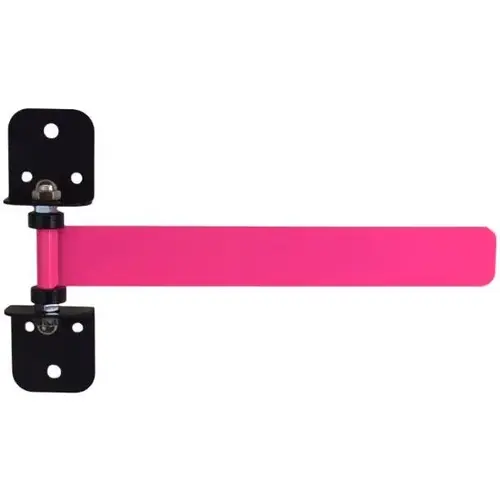 High Visibility Neon 1 Flag System, 8 Wide Flag, Neon Pink, Aluminum High Visibility Neon 1 Flag System, 8 Wide Flag, Neon Pink, Aluminum
