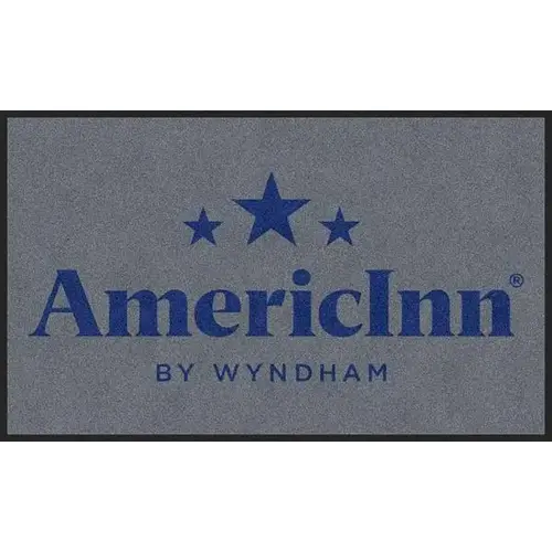 3 X 5 Ft. Americinn Carpeted Entrance Logo Mat 3 X 5 Ft. Americinn Carpeted Entrance Logo Mat