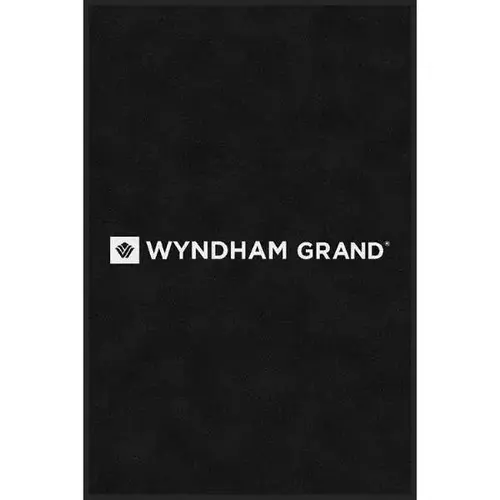 Wyndham Grand Classic Impressions Carpeted Logo Mat, 4 ftX6 ft Vertical Wyndham Grand Classic Impressions Carpeted Logo Mat, 4 ftX6 ft Vertical