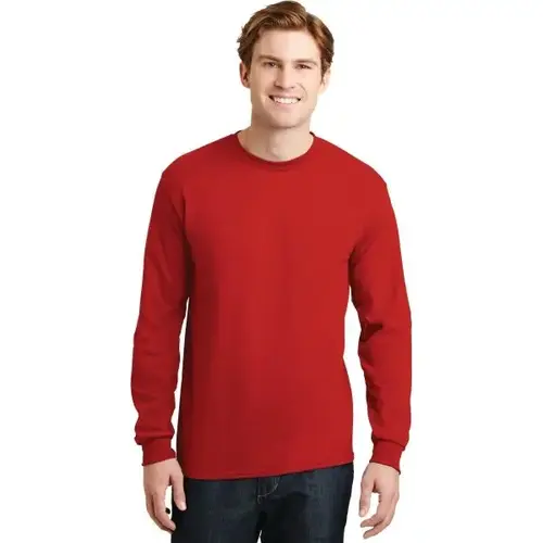 Gildan Custom 50/50 Blend Long Sleeve T-Shirt Gildan Custom 50/50 Blend Long Sleeve T-Shirt