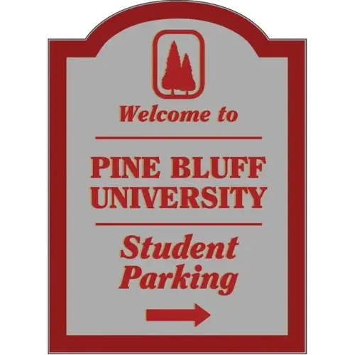 Custom Dimensional Sign, Arched Top, Smooth Finish, 16 X 22 Custom Dimensional Sign, Arched Top, Smooth Finish, 16 X 22