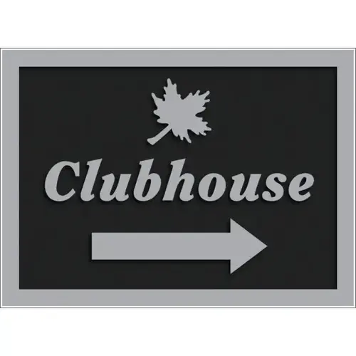 Custom Dimensional Sign With Straight Corners, Smooth Finish, 22 X 16 Custom Dimensional Sign With Straight Corners, Smooth Finish, 22 X 16