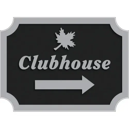 Custom Dimensional Sign With Notched Corners, Smooth Finish, 22 X 16 Custom Dimensional Sign With Notched Corners, Smooth Finish, 22 X 16
