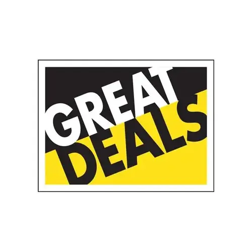 Aluminum Great Deals Dynamic Amenity Sign, 24 X 18 Aluminum Great Deals Dynamic Amenity Sign, 24 X 18