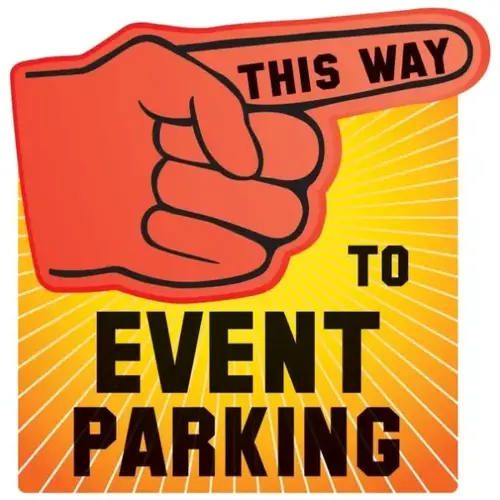 Coroplast Semi-Custom Yard Sign, Foam Finger, 32 X 32 Coroplast Semi-Custom Yard Sign, Foam Finger, 32 X 32