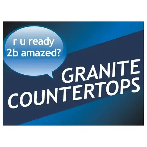 Coroplast Semi-Custom Yard Sign, Sms Text, 24 X 18 Coroplast Semi-Custom Yard Sign, Sms Text, 24 X 18