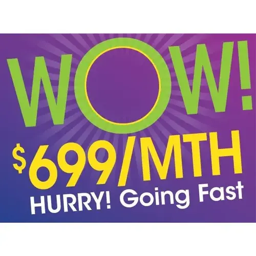 Coroplast Semi-Custom Yard Sign, Speechless, 24 X 18 Coroplast Semi-Custom Yard Sign, Speechless, 24 X 18