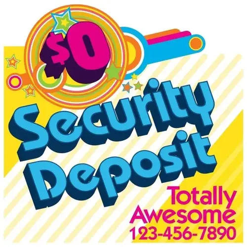 Coroplast Semi-Custom Yard Sign, Totally 80s, 32 X 32 Coroplast Semi-Custom Yard Sign, Totally 80s, 32 X 32