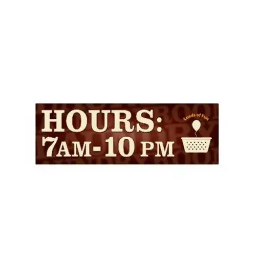 Semi-Custom Coordinated Laundry Interior Sign, Brown, 9 X 3 Semi-Custom Coordinated Laundry Interior Sign, Brown, 9 X 3