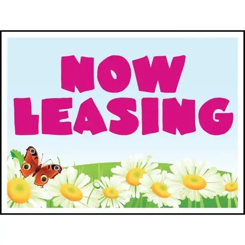 Coroplast Semi-Custom Yard Sign, Spring Blooms, 24 X 18 Coroplast Semi-Custom Yard Sign, Spring Blooms, 24 X 18
