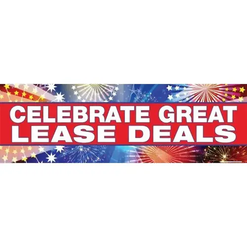 Fireworks Horizontal Banner, 20 ft X 4 ft Fireworks Horizontal Banner, 20 ft X 4 ft