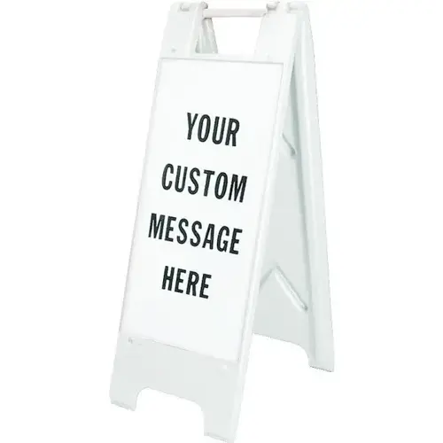 Custom Permanent A Frame Kit, White, 13 X 36 Custom Permanent A Frame Kit, White, 13 X 36