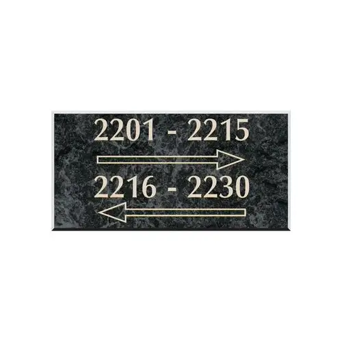 Front Engraved Sign Double-Sided, 8 X 5 Front Engraved Sign Double-Sided, 8 X 5
