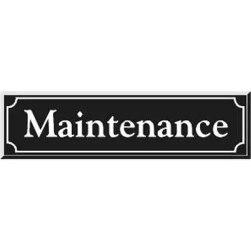 Front Engraved Sign, Black, 8 X 2 Front Engraved Sign, Black, 8 X 2