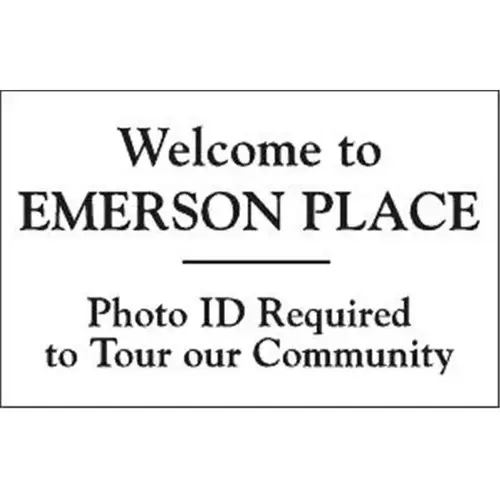 Back Engraved Custom Interior Sign, White, 8 X 5 Back Engraved Custom Interior Sign, White, 8 X 5