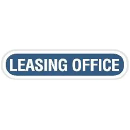 Leasing Office Sign, Non-Reflective, 24 X 6-1/2 Leasing Office Sign, Non-Reflective, 24 X 6-1/2