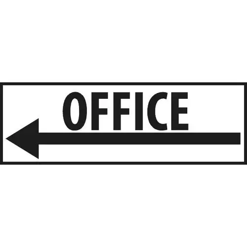 Custom Economy Horizontal Sign, Non-Reflective, 22 X 8 Custom Economy Horizontal Sign, Non-Reflective, 22 X 8